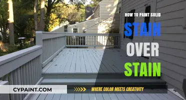 Revitalize Your Wood: Painting Solid Stain Over Existing Stain Effortlessly