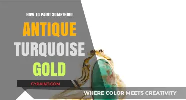 Mastering Antique Turquoise Gold: A Step-by-Step Painting Guide