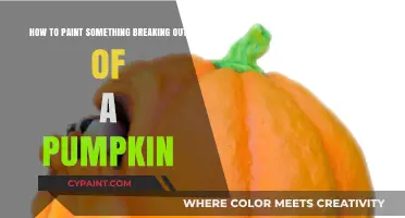 Creative Pumpkin Carving: Making Things Break Out