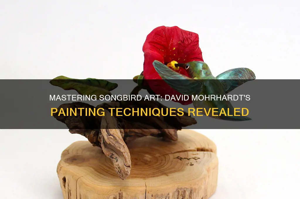 how to paint songbirds by david mohrhardt