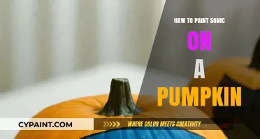 Creative Pumpkin Painting: Step-by-Step Guide to Crafting Sonic the Hedgehog