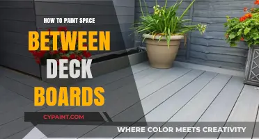 Mastering the Art of Painting Between Deck Boards: Tips and Tricks