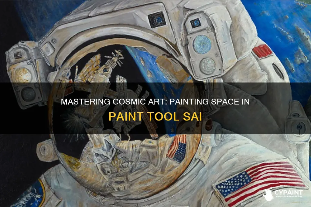 how to paint space in paint tool sai