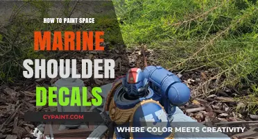 Mastering Space Marine Shoulder Decals: A Step-by-Step Painting Guide