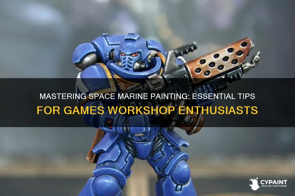 how to paint space marines games workshop