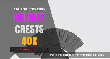 Mastering Space Marine Helmet Crests: A 40K Painting Guide