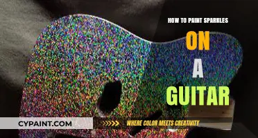 Add Dazzling Sparkles to Your Guitar: A Step-by-Step Painting Guide