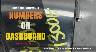 DIY Speedometer Numbers: Painting Tips for Your Dashboard Restoration