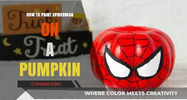 Creative Pumpkin Art: Painting a Spiderman Design Step-by-Step