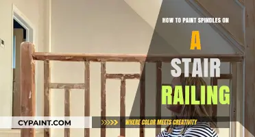 Effortless Spindle Painting: Transform Your Stair Railing with Ease