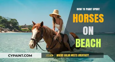 Painting Spirit Horses on the Beach: A Creative Step-by-Step Guide