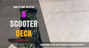 DIY Splatter Art: Transform Your Scooter Deck with Creative Painting Tips