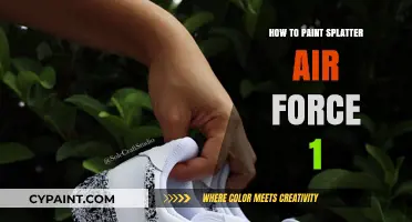 DIY Splatter Art: Customizing Air Force 1s with Paint Techniques