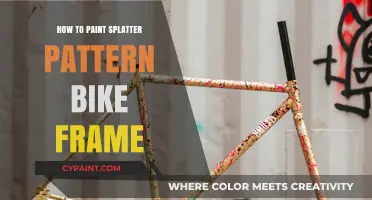 DIY Splatter Paint Bike Frame: Creative Customization Guide