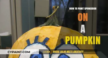 Spooky Fun: Painting SpongeBob on a Pumpkin Step-by-Step Guide