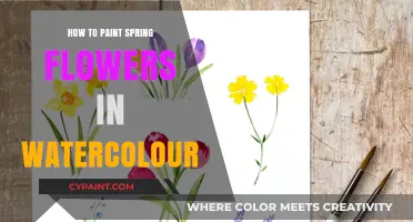 Master Watercolour Techniques for Painting Vibrant Spring Flowers Easily