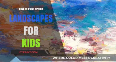 Fun & Easy Spring Landscape Painting Ideas for Kids