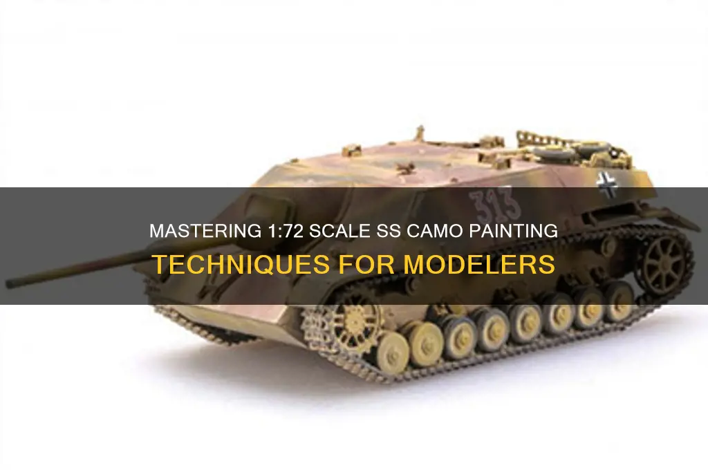how to paint ss camo 1 72 scale