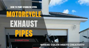 Painting Stainless Steel Motorcycle Exhaust Pipes: A Step-by-Step Guide