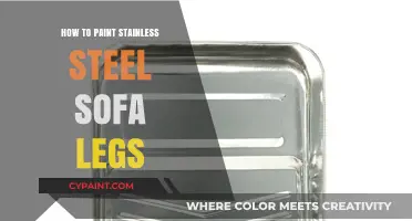 Painting Stainless Steel Sofa Legs: A Step-by-Step DIY Guide