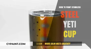 DIY Guide: Painting Your Stainless Steel Yeti Cup with Ease