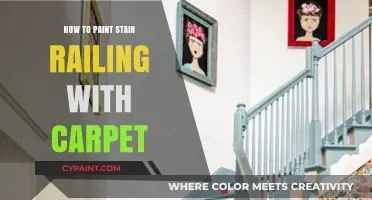 Painting Stair Railings with Carpet: A Step-by-Step DIY Guide