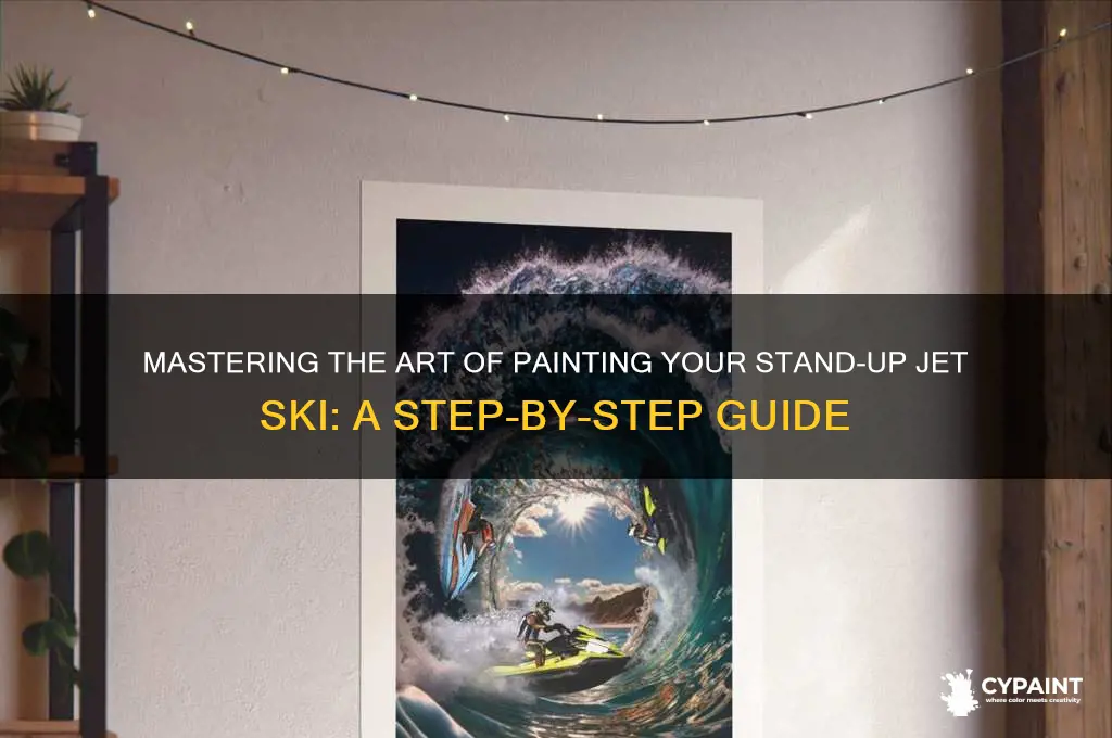 how to paint stand up jet ski
