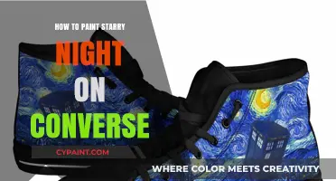 DIY Starry Night Converse: Step-by-Step Guide to Painting Van Gogh's Masterpiece
