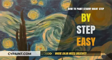 Paint Like Van Gogh: Starry Night Made Easy