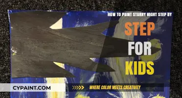 Easy Starry Night Painting Guide for Kids: Step-by-Step Fun