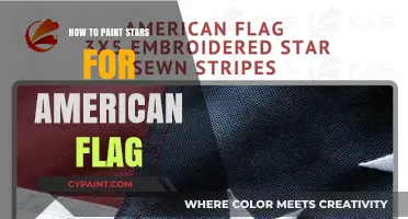 Mastering Star Painting Techniques for a Perfect American Flag Design