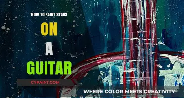 Create a Celestial Guitar: Painting Stars on Your Instrument