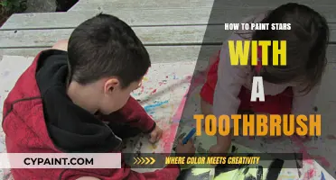 Create Galaxy Magic: Toothbrush Star Painting Techniques for Beginners