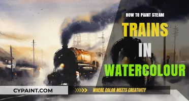 Mastering Watercolour Techniques for Painting Realistic Steam Trains