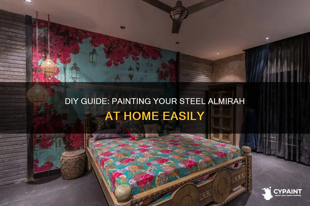 how to paint steel almirah at home