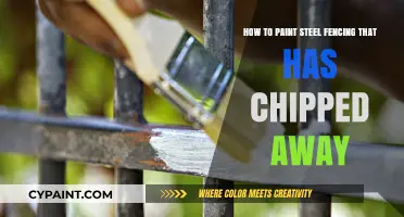 Restore Your Steel Fence: Paint Over Chips and Cracks
