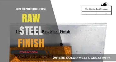 Achieving the Perfect Raw Steel Finish with Paint