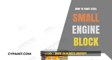 Mastering Steel Small Engine Block Painting: A Step-by-Step Guide
