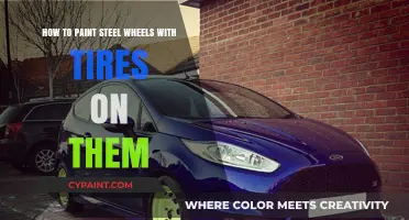 Painting Steel Wheels: Keep the Tires On
