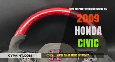 Refresh Your Civic: Painting the 2009 Honda Steering Wheel