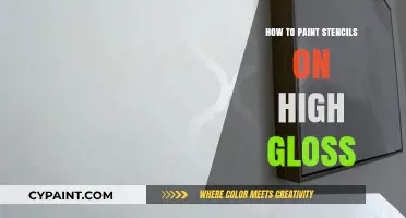 Mastering Stencil Art: Tips for Painting on High Gloss Surfaces