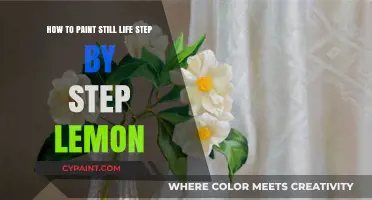 Lemon Still Life: Painting Step-by-Step Guide