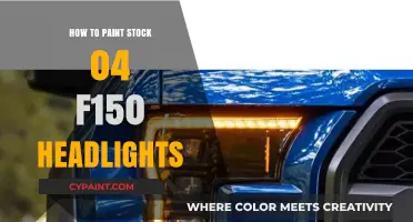 Revamp Your 04 F150: DIY Headlight Painting Guide