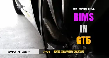 Customizing Your GT5 Ride: Painting Stock Rims Like a Pro