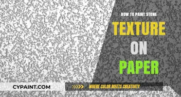 Mastering Stone Texture: Easy Paper Painting Techniques for Beginners