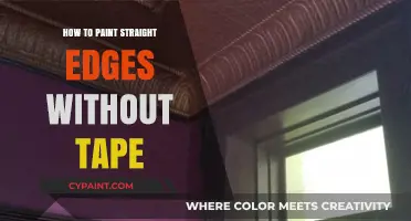 Mastering Straight Edges: Tape-Free Painting Techniques for Perfect Lines