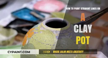 Creating Perfect Lines on Clay Pots