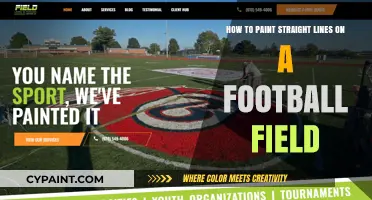 Mastering Straight Lines: Football Field Painting Techniques
