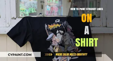 Mastering Straight Lines: Easy Techniques for Painting on Shirts