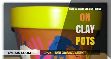 Mastering Straight Lines: Tips for Painting Clay Pots Perfectly